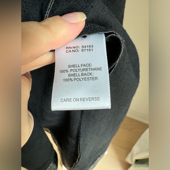 Andrew Marc New York Women’s M Jacket Button Front Black Crocodile Print NEW - Picture 12 of 14